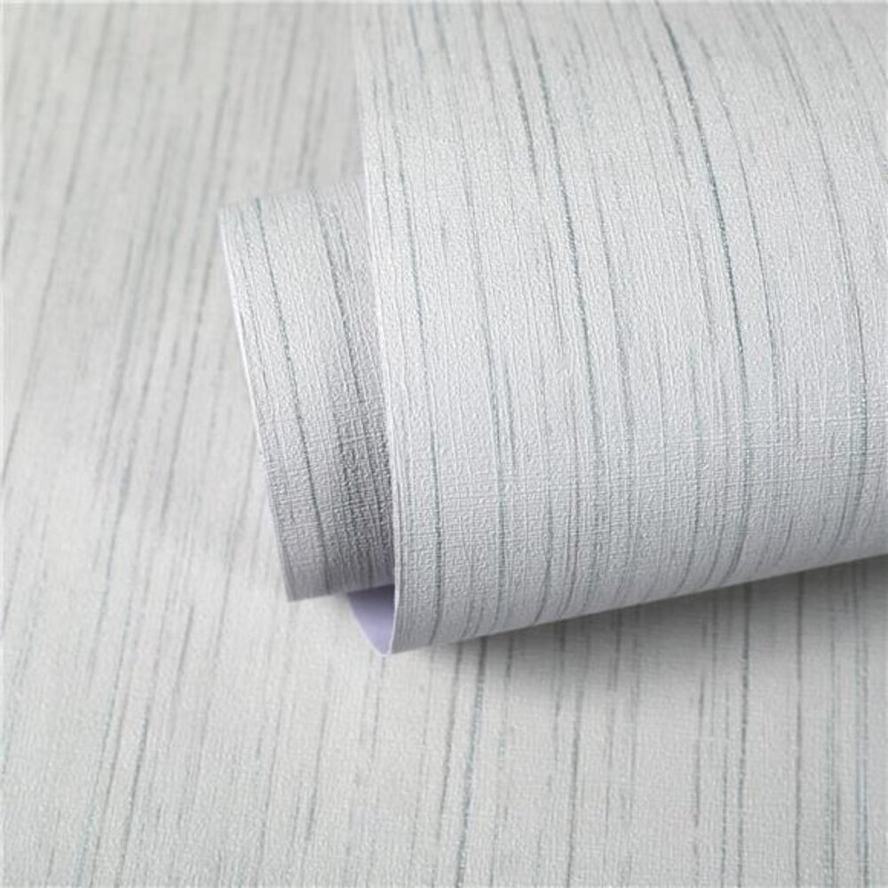Textured Peel and Stick Wallpaper Beige Grey Grasscloth Boho